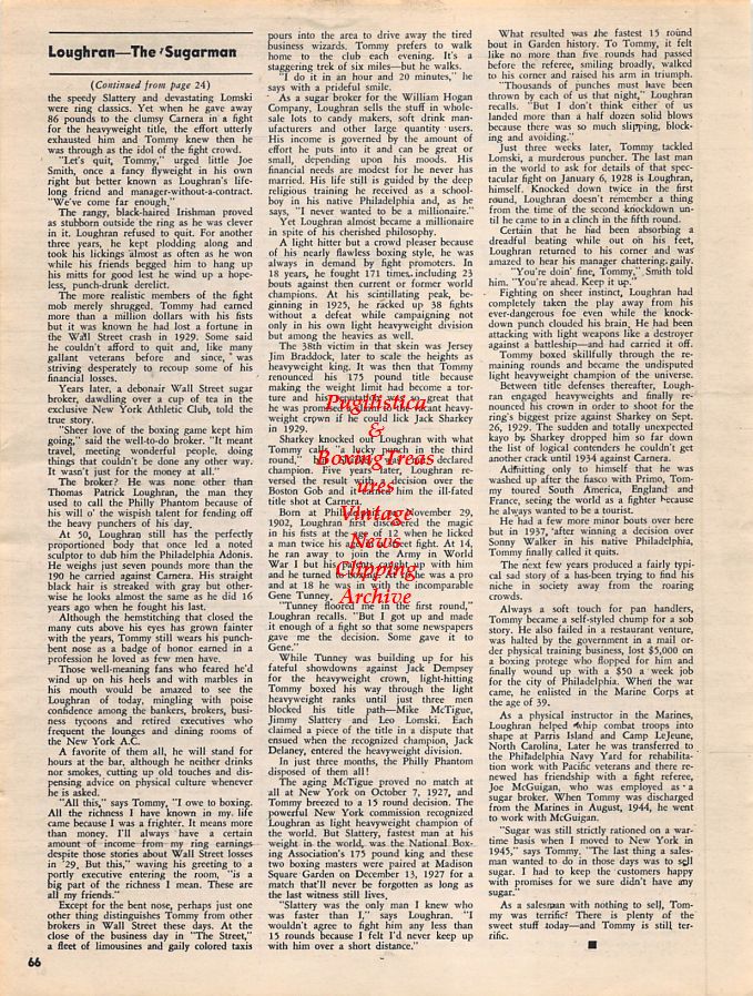 Boxing News Clipping #1273 - Joe Arata