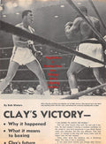 Boxing News Clipping #1278 - Muhammad Ali vs. Sonny Liston