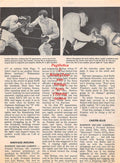 Boxing News Clipping #1282 - Frankie Narvaez vs. Luis Molina, Holly Mims vs. Joey Archer, Eddie Machen vs. Duke Sabedong
