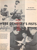 Boxing News Clipping #1284 - Jack Dempsey, Jess Willard, Cleveland Williams