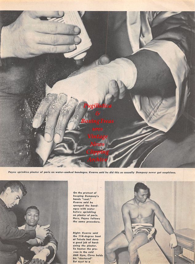 Boxing News Clipping #1285 - Cleveland Williams, Perry Payne, Hugh Benbow