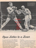 Boxing News Clipping #1288 - Holly Mims vs. Rubin Hurricane Carter and Rocky Castellani