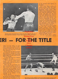 Boxing News Clipping #1290 - Tony Canzoneri vs. Barney Ross
