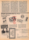 Boxing News Clipping #130 - 1973 Ad For Various Boxing Souvenirs including Ali vs. Frazier Poster