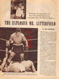 Boxing News Clipping #1311 - Bob Satterfield, Roland LaStarza, Irish Bob Murphy