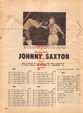 Boxing News Clipping #1319 - Johnny Saxton vs. Gil Turner, Billy Graham vs. Kid Gavilan