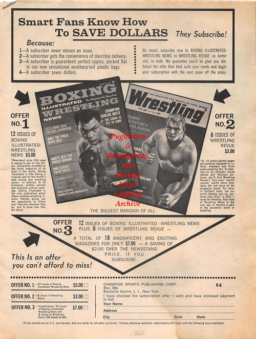 Boxing News Clipping #1326 - Harold Johnson