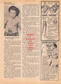 Boxing News Clipping #133 - Jose Becerra, Jack Dempsey "Your Name Here" Poster Ad