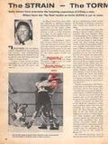 Boxing News Clipping #1333 - Emile Griffith vs. Benny Kid Paret, Sid Flaherty, Carl Bobo Olson