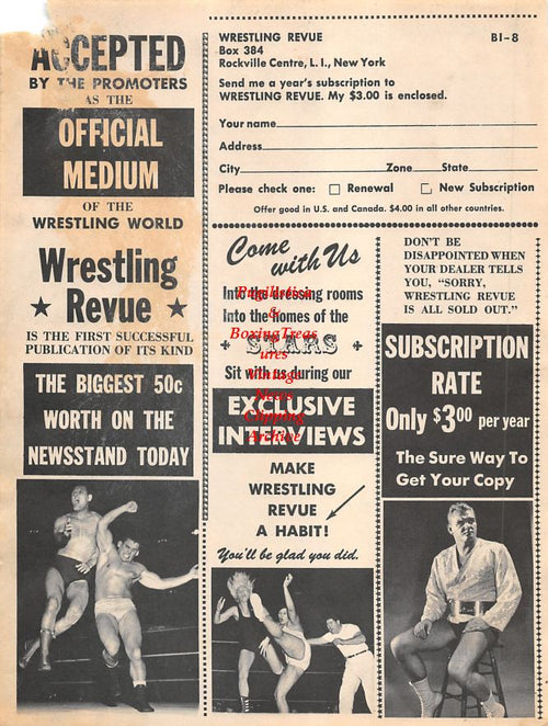 Boxing News Clipping #1341 - Gene Fullmer