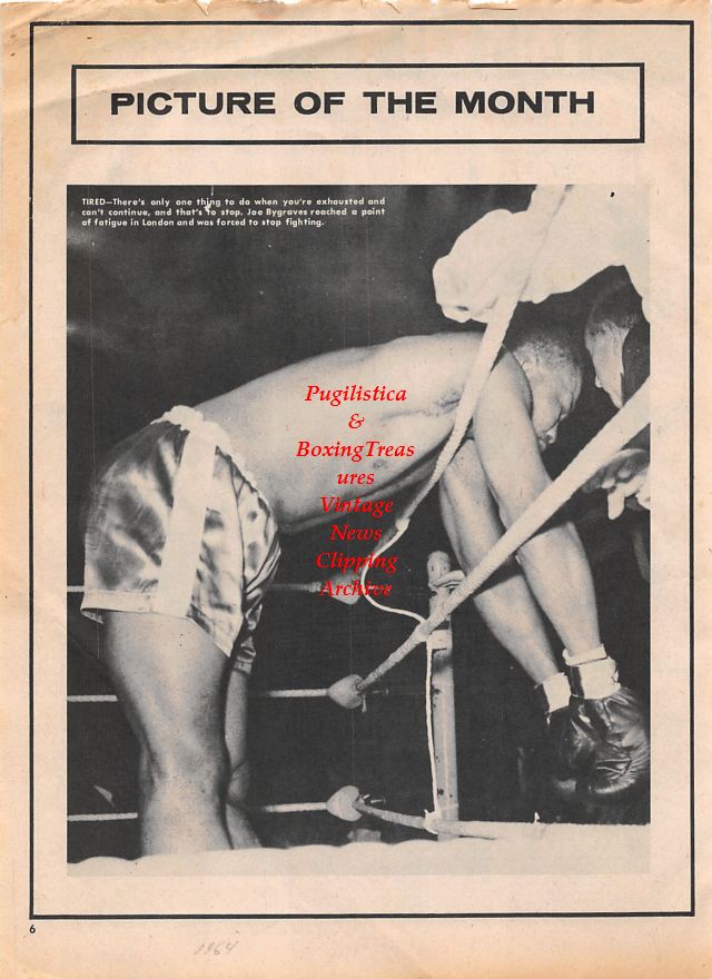 Boxing News Clipping #1343 - Joe Bygraves