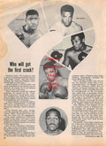 Boxing News Clipping #1347 - Ernie Terrell, Eddie Machen, Cleveland Williams, Floyd Patterson, Doug Jones