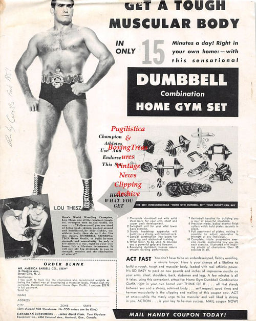 Boxing News Clipping #1358 - Rocky Cassillo