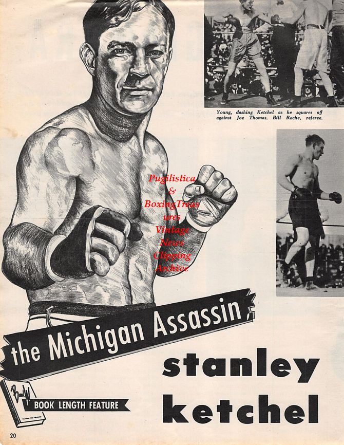 Boxing News Clipping #1363 - Stanley Ketchel, Joey Giambra, Jimmy Herring