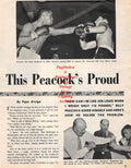 Boxing News Clipping #1367 - Billy Peacock vs. Henry Pappy Gault, Jack Root, Joe Stanley, Henry Armstrong, Petey Sarron