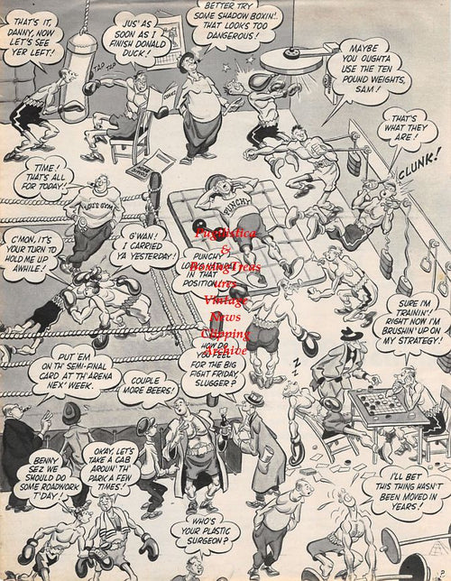 Boxing News Clipping #1368 - Henry Armstrong vs. Petey Sarron