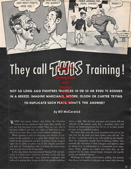 Boxing News Clipping #1369 - Jake Kilrain vs. Jem Smith, John L. Sullivan vs. Jake Kilrain