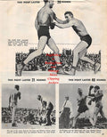 Boxing News Clipping #1370 - Abe Attell vs. Tommy Murphy, Joe Gans vs. Battling Nelson, Ad Wolgast, Willie Pep, Al Bummy Davis