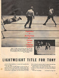 Boxing News Clipping #1382 - Al Singer vs. Tony Canzoneri