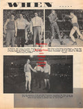 Boxing News Clipping #1385 - Al McClusky, Bull Young, Walter Monahan, Jack Johnson vs. Marvin Hart, Bob Fitzsimmons vs. Dan Sweeney, Abe Attell vs. Harry Baker, Jack Johnson and Frank Moran