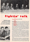Boxing News Clipping #1394 - Jack Kearns, Mickey Walker, Bill Brennan, Harry Maur, Jack Dempsey, Leo P. Flynn, Floyd Fitzsimmmons