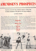 Boxing News Clipping #1398 - Homer Amundsen, Mike McMurtry, Billy Miske