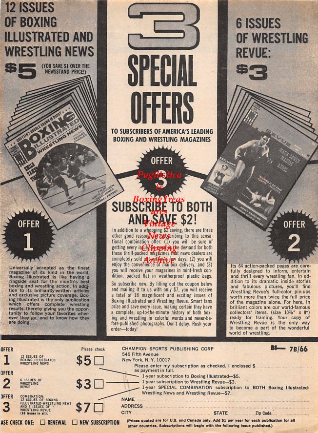 Boxing News Clipping #1411 - Luis Rodriguez, Benny Kid Paret, Eddie Machen