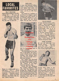 Boxing News Clipping #1416 - Billy Crowder, Keith Tate, Willie Munoz, Jamie Wonder