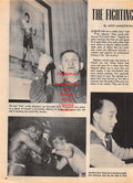 Boxing News Clipping #1426 - Rinty Monaghan, Al Sharpe vs. Nat Jacobs, Terry Downes, Billy Walker