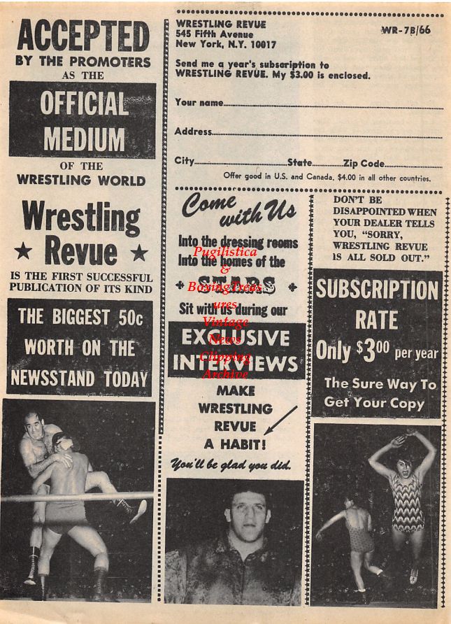 Boxing News Clipping #1431 - Amos Johnson, Muhammad Ali, Pete Rademacher