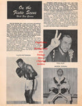 Boxing News Clipping #1435 - Floyd Patterson, Paul Takeshi Fujii, Marcel Cerdan Jr.