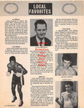 Boxing News Clipping #1440 - Julio Mandell, Al Franklin, Dickie Owens, Jimmy Bell