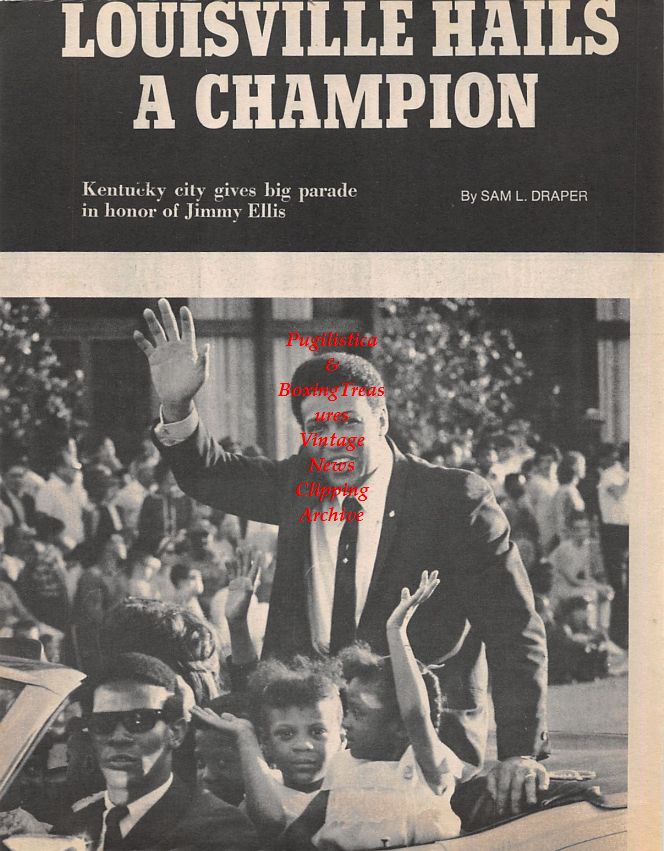 Boxing News Clipping #1441 - Jimmy Ellis