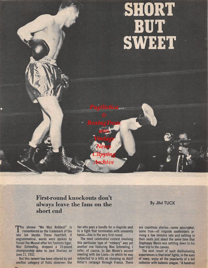 Boxing News Clipping #1450 - Tony Longoria vs. Lou Phillips, Tony Zale vs. Rocky Graziano