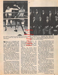 Boxing News Clipping #1453 - Rex Martin vs. Art McCarthy, Dave Walsh, Rex Martin, Terry Hayward, Ralph Osmond, Albert Summerville, Wally Goulding, Harold Hussey, Aubrey Cull and Kieth Billard