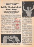 Boxing News Clipping #1468 - Walter McGowan vs. Salvatore Burruni