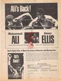 Boxing News Clipping #147 - Muhammad Ali vs. Jimmy Ellis fight film ad