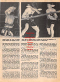 Boxing News Clipping #1471 - Manuel Ortiz vs. Theo Medina and Vic Toweel, Muhammad Ali
