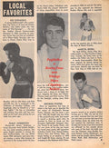 Boxing News Clipping #1474 - Kid Durango, Jimmy Anderson, George Foster, Marcel Bizien, George Chuvalo vs. Oscar Bonavena