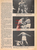 Boxing News Clipping #1475 - George Chuvalo vs. Oscar Bonavena, Frankie Goodman, Muhammad Ali