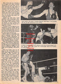 Boxing News Clipping #1481 - Tom Imrie vs. Mark Rowe, Roger Tighe vs. Wally Bruce, Sandro Mazzinghi, Karl Mildenberger