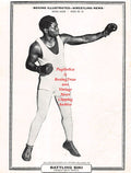 Boxing News Clipping #1487 - Battling Siki pin-up, Sugar Ray Robinson vs. Gene Fullmer, Terry Downes vs. Paul Pender, Archie Moore vs. Giulio Rinaldi, Ingemar Johansson vs. Floyd Patterson