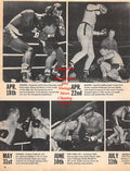 Boxing News Clipping #1495 - Dave Charnley vs. Joe Brown, Johnny Caldwell vs. Alphonse Halimi, Archie Moore, Giulio Rinaldi, Chic Calderwood, Von Clay, Sonny Liston, Howard King, Emile Griffith, Benny Kid Paret, Davey Moore, Danny Valdez and more