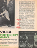 Boxing News Clipping #1501 - Pancho Villa vs. Johnny Buff and Jimmy McLarnin