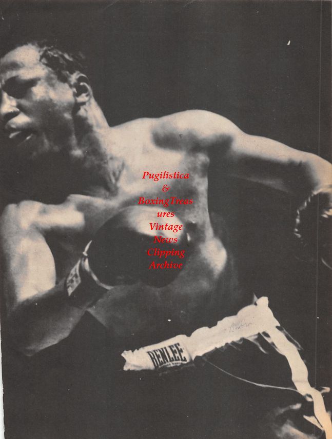 Boxing News Clipping #1506 - Johnny Bratton