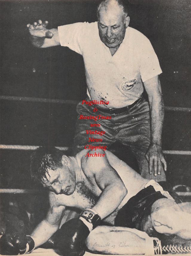 Boxing News Clipping #1508 - Kid Gavilan vs. Johnny Bratton, Willi Besmanoff