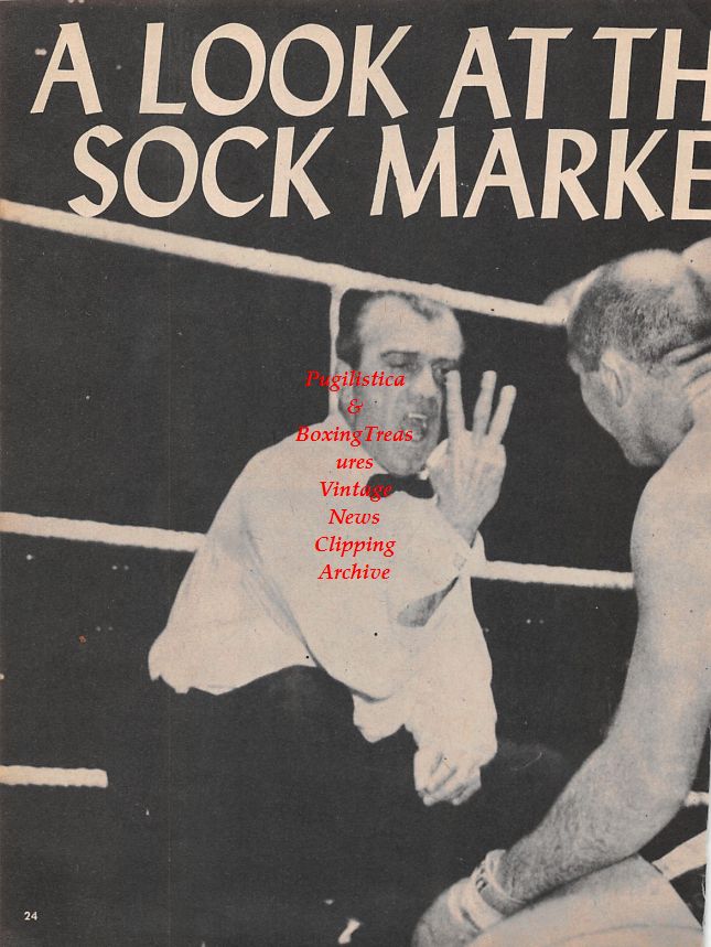 Boxing News Clipping #1510 - Sonny Liston vs. Willi Besmanoff