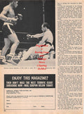 Boxing News Clipping #1526 - Floyd Patterson vs. Ingemar Johansson II