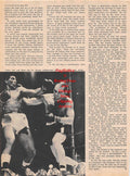 Boxing News Clipping #1527 - Randy Turpin vs. Carl Bobo Olson