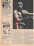 Boxing News Clipping #1528 - Kid Gavilan vs. Johnny Bratton